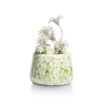 Coco Maison Safia vaas H15cm Groen